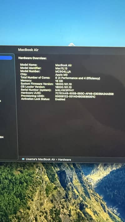 Macbook Air M3 16’’ 16/256 with box and original charger