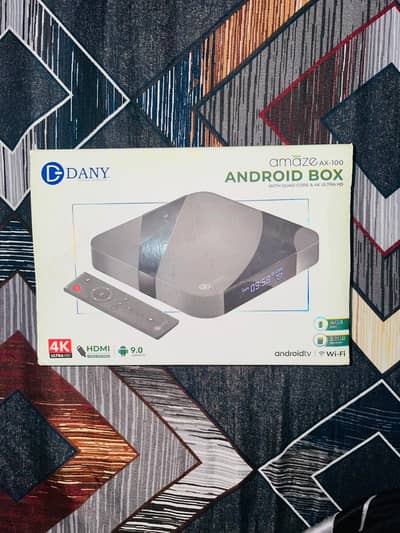 Dany Amaze AX-100 Android TV Box 4GB RAM 32GB Storage 4K