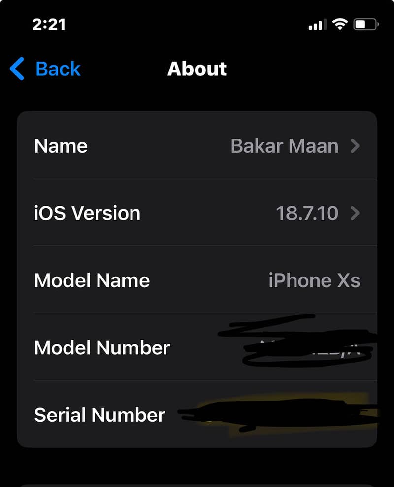 Apple iPhone XS 2