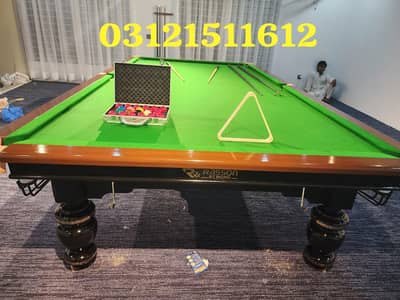 SNOOKER TABLE/BILLIARDS TABLE/AMERICAN POOL TABLE RAWALPINDI ISLAMBAD