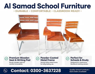school furniture  chairs desk available