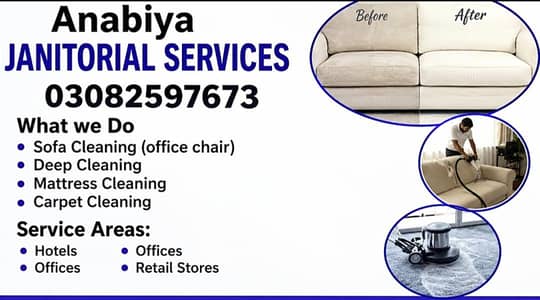 Sofa Cleaning, Carpet Cleaning, Mattres Cleaning in all karachi