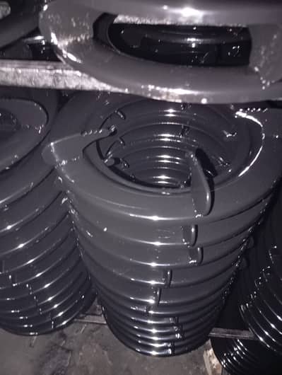Power press  Powder Coating Mazdoori Pr Mall Tyar Krway