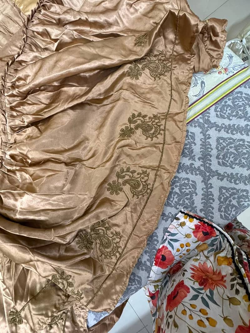 bridal embroided bedsheet set 6