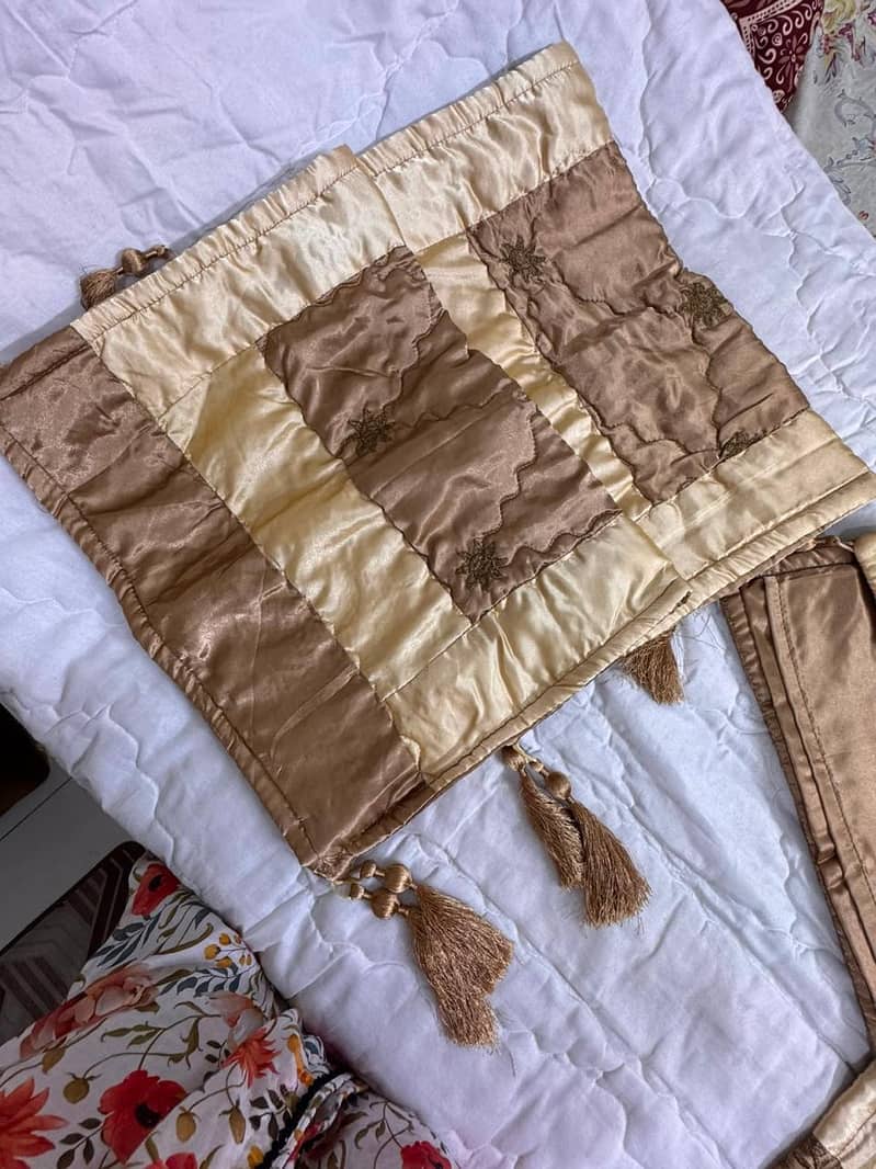 bridal embroided bedsheet set 8