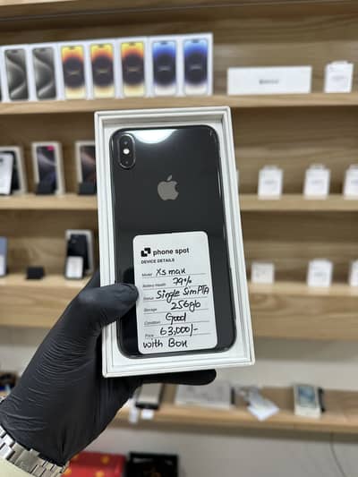 iphone xs max 256 gb pta approved with box     11 12 13 14 15 16 17