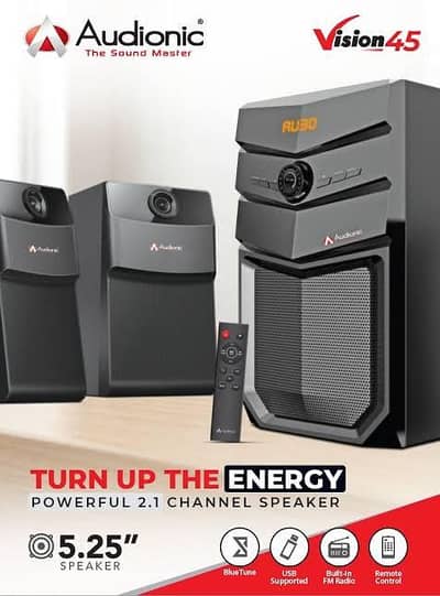 audionic vision 45 official one year warranty