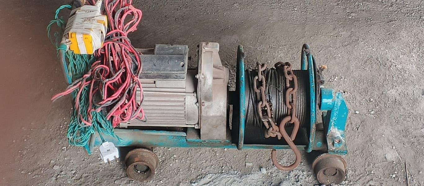وینچ مشین  اور پاور ٹروول برائے فروخت 2