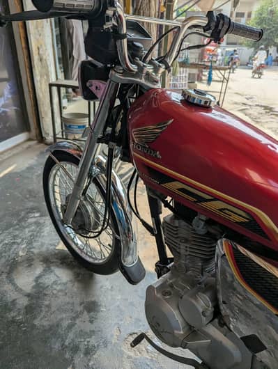 honda 125 2022 model self start special edition islamabad number  exh