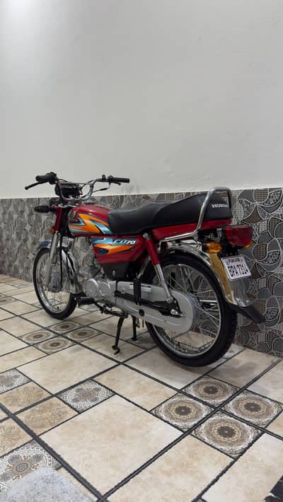 Honda CD 70 26/27 Attock Number 250 Km Driven