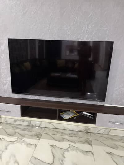 Slightly used like new. 65inch smart tv