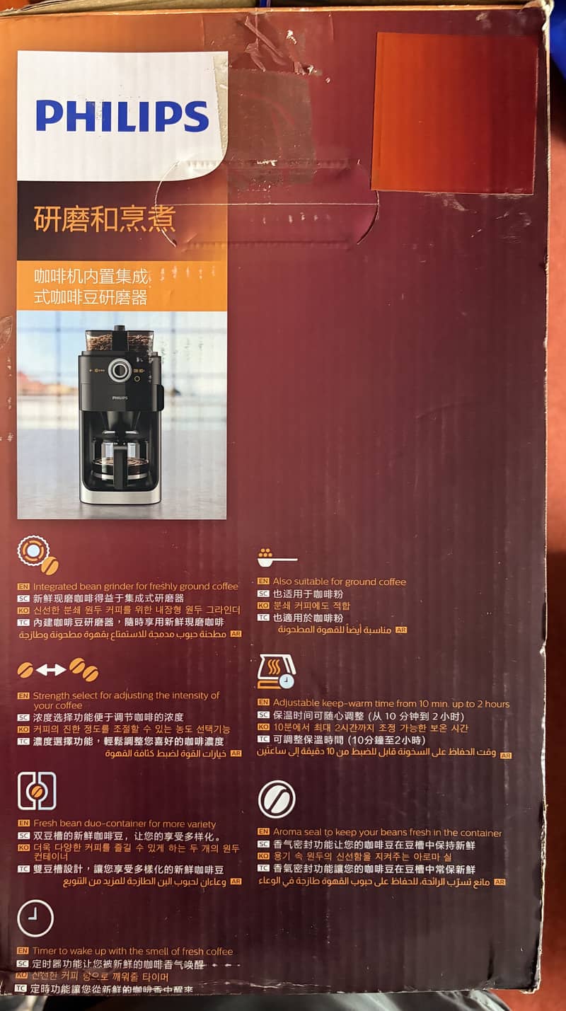 PHILIPS COFFEE MAKER HD7762 2