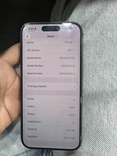 Apple iPhone 15 Pro