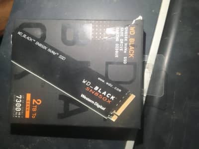 WD Black SN850X NVMe SSD 2TB