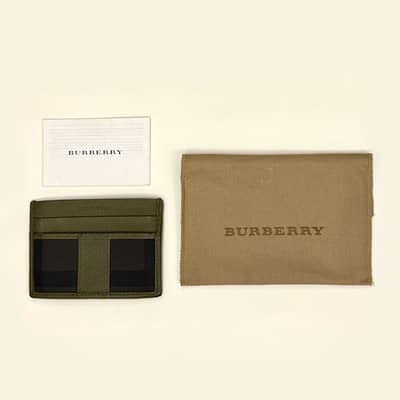 (100% Original) Burberry Cardholder Leather Wallet