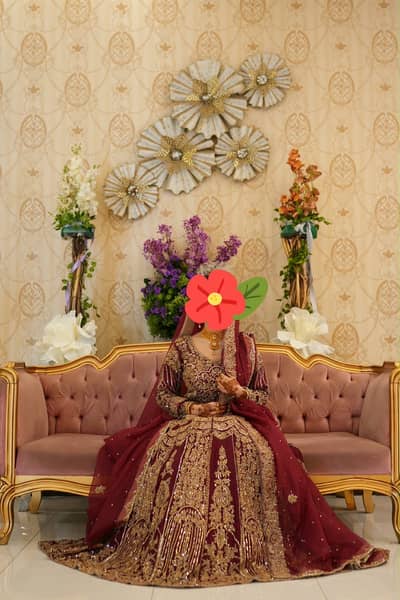 Baraat. Wedding Dress Lehanga 10/10. One time used