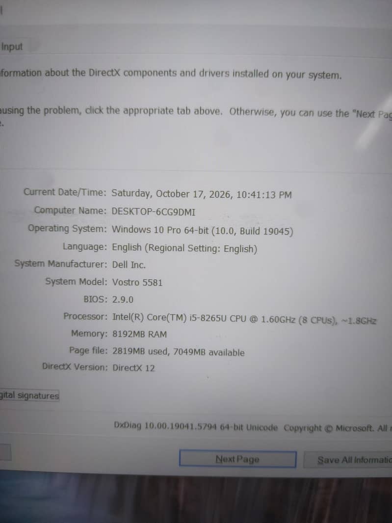 Dell Vostro 3