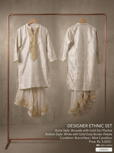 Boutique quality pure chiffon  embroided lehenga