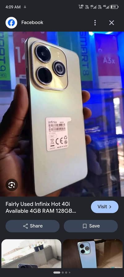 hot 40i Infinix 8.128