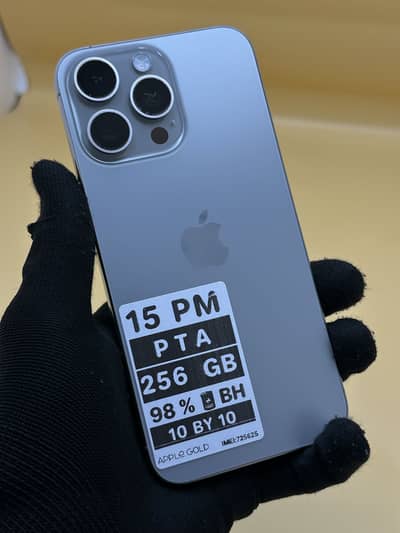 Apple iPhone 15 Pro Max 256 GB PTA APPROVED 98% Battery Health