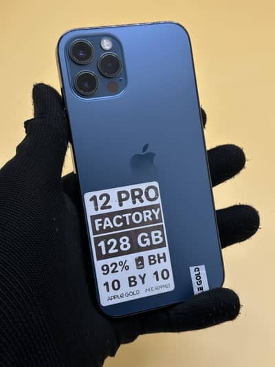 Apple iPhone 12 Pro 128 GB Factory unlock Non PTA 92% Battery health