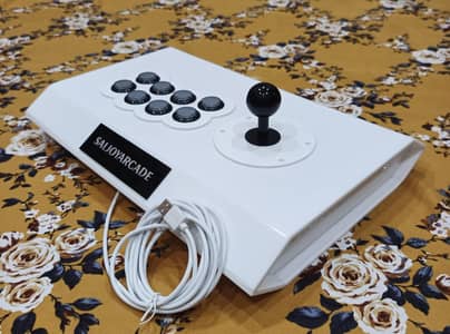SALjoyArcade Joystick for PlayStation, Xbox and PC obaidian copy box