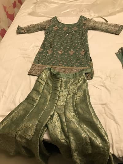 Bridal lehenga nd gharara heavy dresses