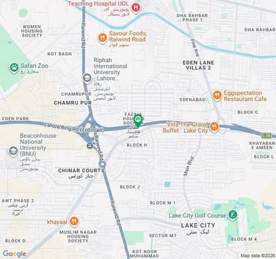 1 Kanal Plot On 80Ft Road In Fazaia Housing Society Near Ring Road, For SALE