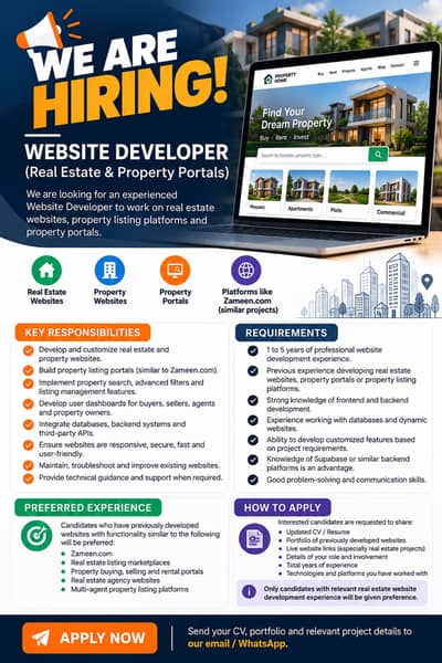 Real Estate Website Designer / ZOHO CRM Tutor