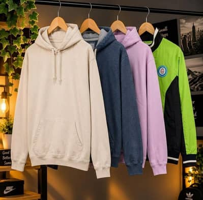 A set of 4 (3 Hoodies and an upper)