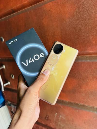 Vivo V40e 5g 256 gb full hox edge display no exchange