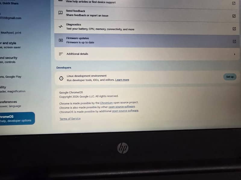 Hp chrome book 5