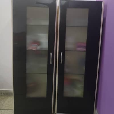 TV lounge storage rack + Matching glass cabinet for sale
