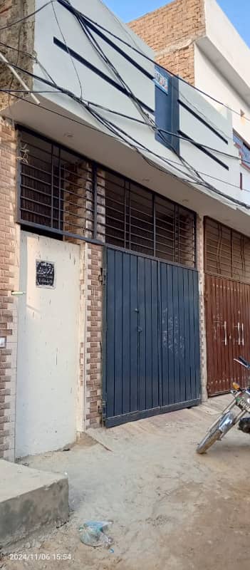 Bank wali Gali humatian near Hussain Chowk 2.5 mrla single story fuly marbl used house urgent Sale just 35 lak