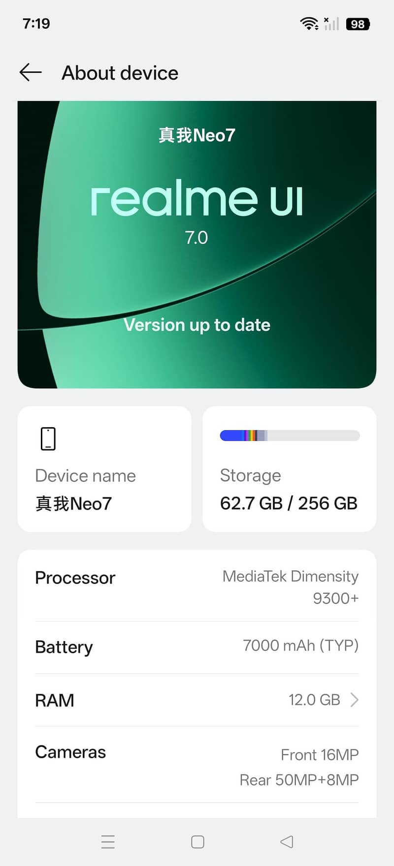 Realme Neo7 2