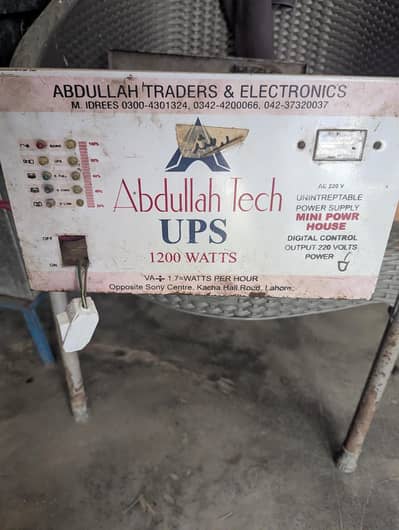 1500 watts ups ha