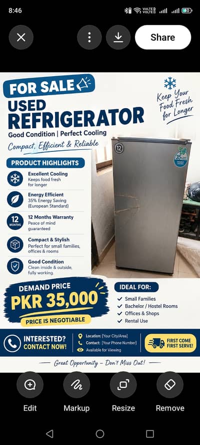 Mini refrigerator for sell in low price
