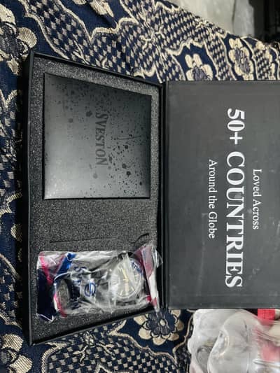 Sweston Gravity 46mm Watch - Zero Used | Black Color with Box
