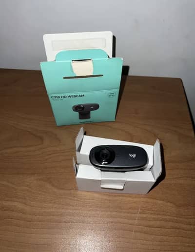 Logitech C310 HD Webcam + Boya BY-M1 Mic [ComboDeal] - Open box