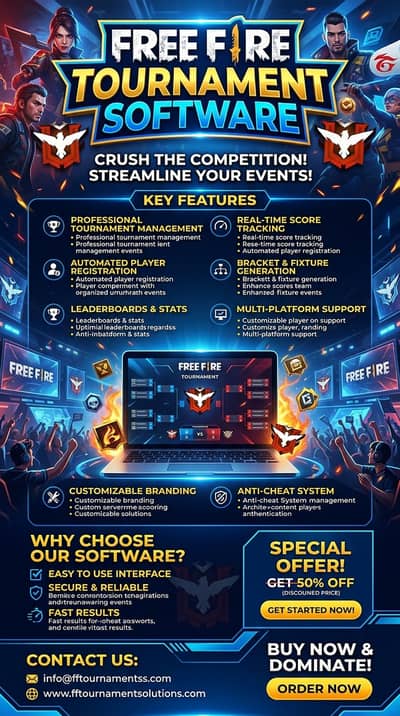 FF tournament software for sale