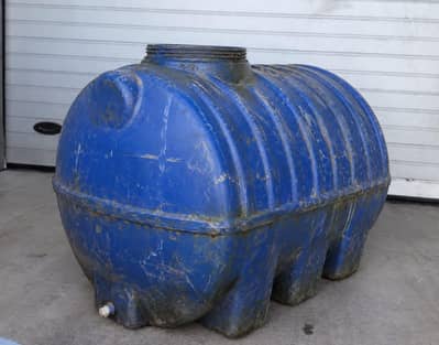used 200 liters water tank in good condition