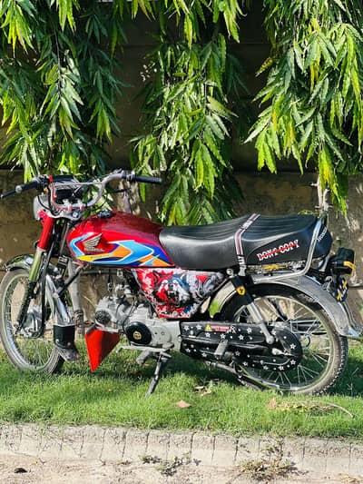 10/10 CONDITIONS BIKE  DOUBLE SAMAN FULLY TAYAR HA