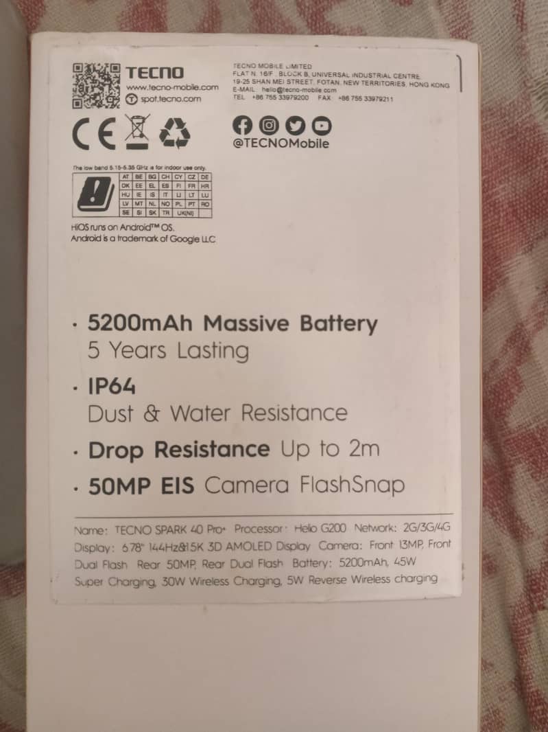 TECNO SPARK 40 PRO PLUS 7
