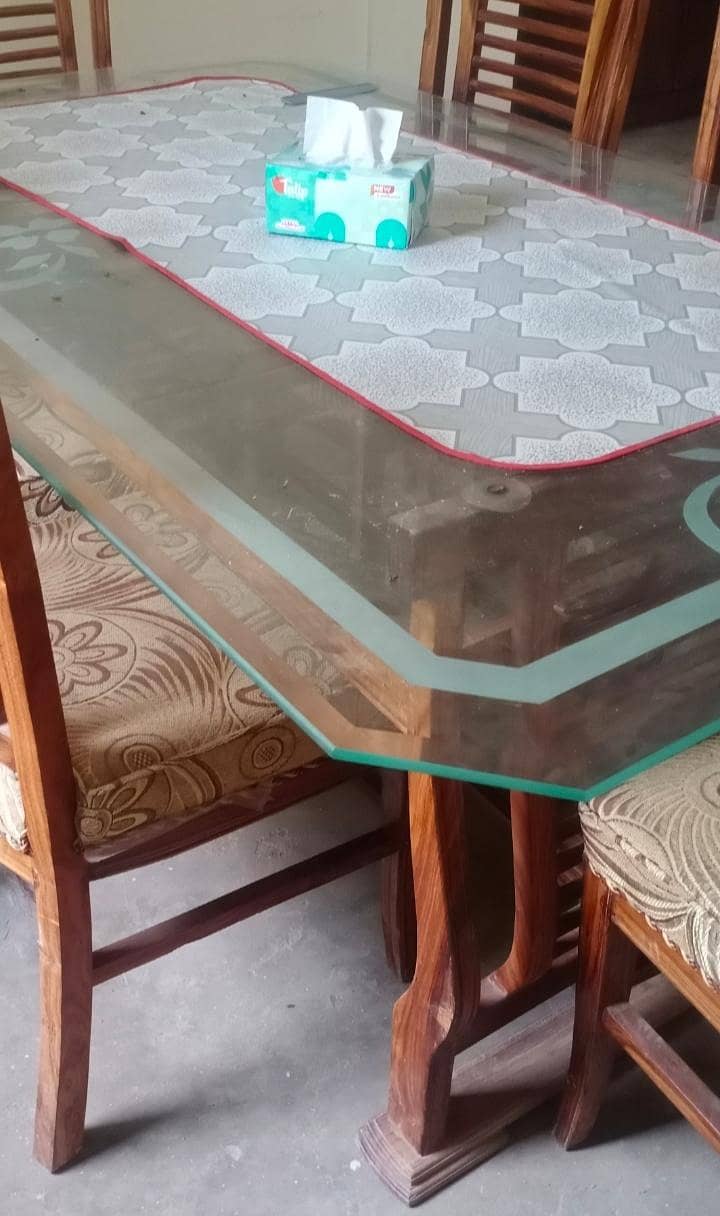 6 chairs dining table 1