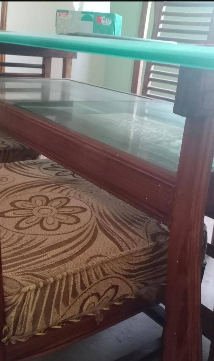 6 chairs dining table 2