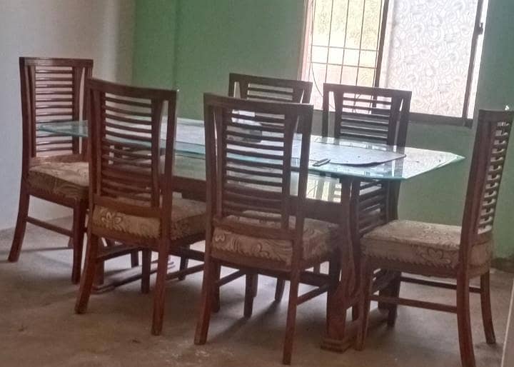 6 chairs dining table 5