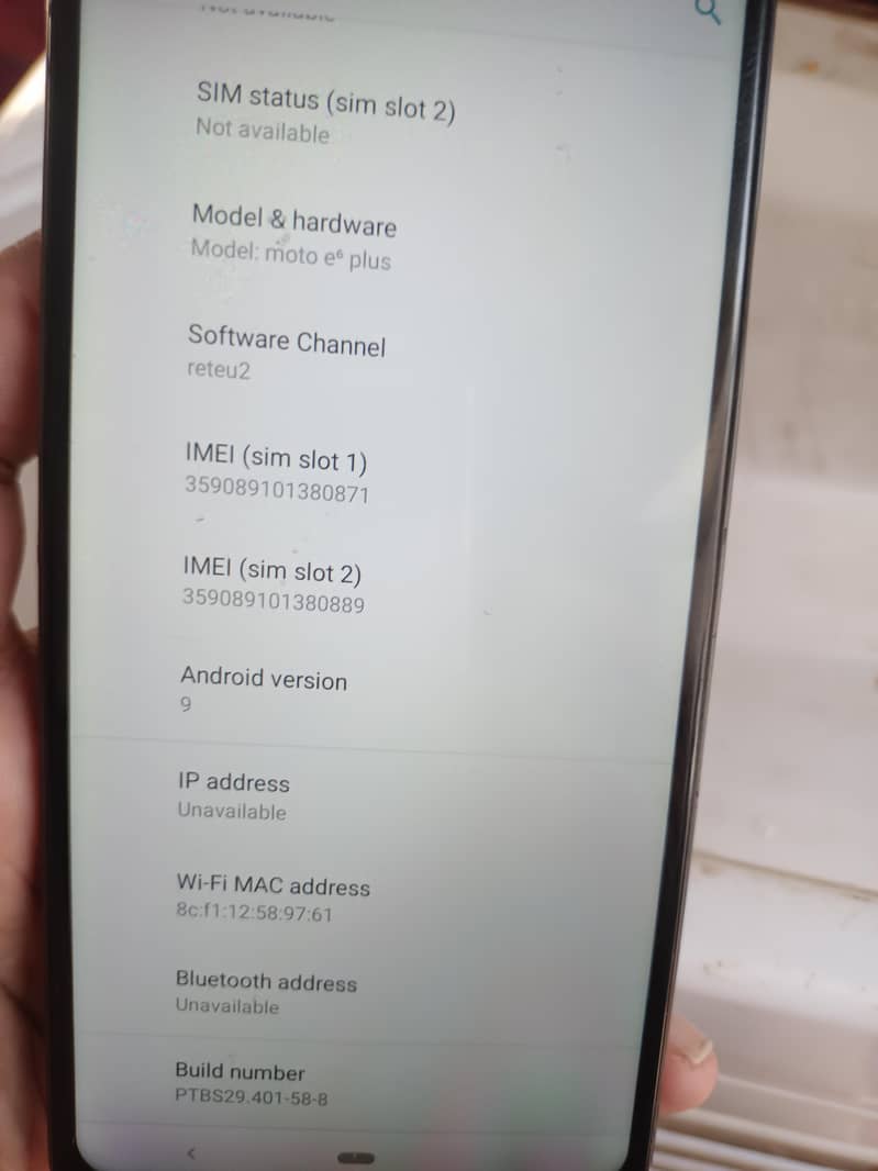 Motorola Moto E6 Plus 6