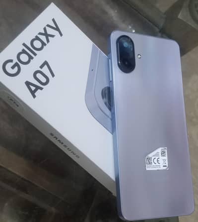 Samsung Mobile A07 5G (4/64GB) - Like New with 11 Months Warranty