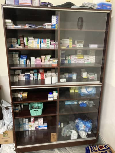 Cupboard  with shelves 6 ft