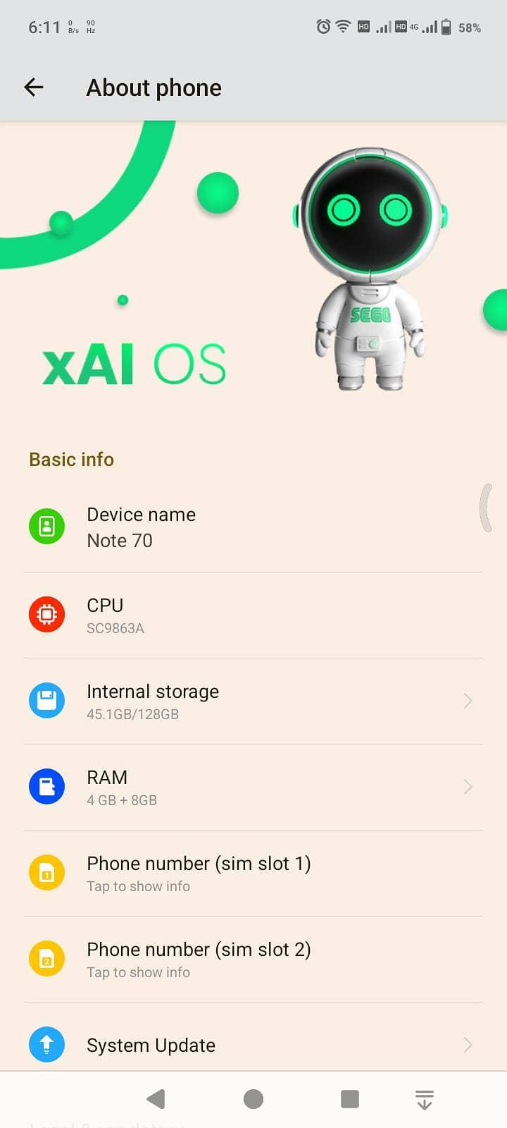 SEGO Note 60 1